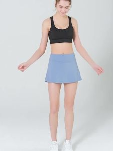 Summer Slim Yoga Shorts New Short Skirts Ultra ShortSkirts Gym Exercise Running Fitness Tennis Anti-Light Sports Skirts2026