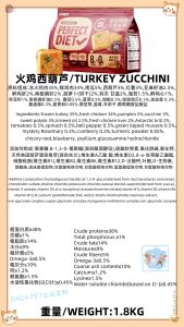 PETAFRESH DOG MAIN FOOD LOW TEMPERATURE BAKING PUPPY DOG FOOD NUTRITION HEALTHY TURKEY DUCK(1.8KG)派膳师全价幼犬狗狗低温烘培主食狗粮营养健康火鸡鸭肉