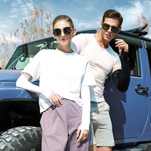 Aqua X & Lets Slim Cooling Arm Hand Sock Men Woman Sport Outdoor Handsocks Ice Silk Arm Sleeve UV Protection Handsock