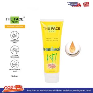 THE FACE New Temulawak Brightening Facial Foam 100ml Sabun Cuci Muka BPOM