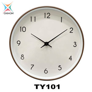 Oxihom Jam Dinding Bulat 25cm Jam Dinding Silent Aesthetic Mewah Modern Estetik TY101