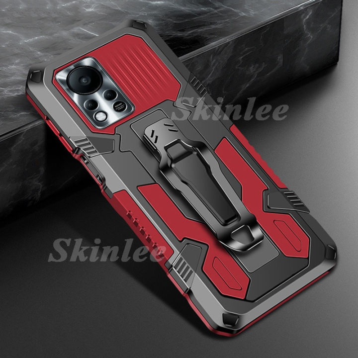 For iPhone 6S Plus XR X Xs Max 11 12 13 14 15 16 Pro Max Phone Case  Shockproof Rugged Kickstand Magnetic Casing Back Cover with Swivel Clip  - Main Image