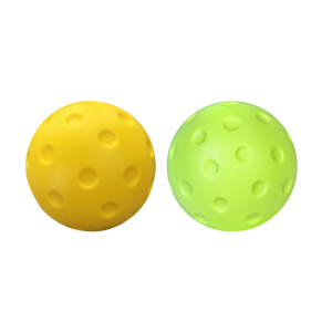 Quiet Foam Pickleballs Practice Balls Soft PU Pickleballs Balls Indoor & Outdoor Pickleballs for Reduced Noise Enduring