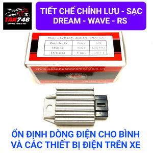 Tiết chế chỉnh lưu cục sạc Phương Nam lắp được cho Dream Wave và các dòng xe số của Trung Quốc