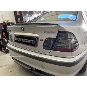 BMW E46 3 Series Led Tail Lamp 4Door Bar Smoke 100% Taiwan 1998 1999 2000 2001 2002 2003 2004 2005