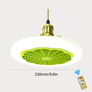 Ceiling Fan With Lighting Fan Lamp with Remote Control E27 Silent Ceiling Fan For home bathroom 3 Gears Wind Speed Dimma