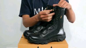 BoaSepatu Tactical Misil Python Sepatu Tali Putar TNI Polri Sepatu Tactical Misil Python Max Tali Putar bukan Parabellum
