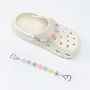 Crocs Charms Shoes DIY Shoes Button Cartoon Sunflower Decorative Buckle Removable Clogs Chain for Crocs