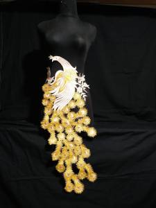 RENDA BORDIR BURUNG HONG