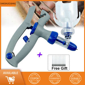 1ML/2ML/5ML Veterinary Continuous Injector Vaccine Injection Poultry Adjustable Automatic For Chicken Duck Pig cow sheep