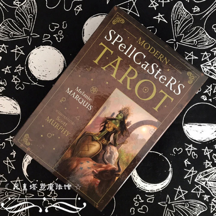 78pcs/set Modern Spellcaster's Tarot Cards Deck Tarot Melanie Marquis ...