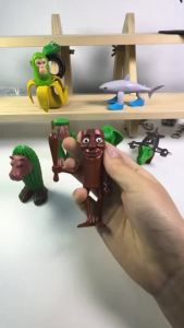 Tung Tung Tung Saur 8 Chiếc Nhân Vật Hành Động Trang Trí Tinh Tinh Bananin Đồ trang trí Sưu Tập Vật Dụng