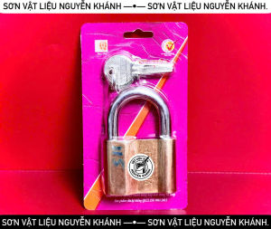 🔒 Ổ KHÓA TREO ĐỒNG VIỆT-TIỆP 6 PHÂN (VỎ HỒNG) – CHÍNH HÃNG CHỐNG CẮT BỀN ĐẸP 🔒