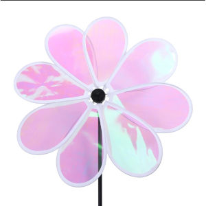 Windmill Colorful Wind Spinner Home Garden Decor Kid Toy Decoration Outdoor Waterproof Rotary Windmill