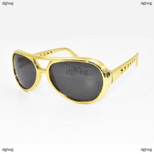 [COD] dgheg แว่นกันแดดสีทองแปลกใหม่สำหรับเคราแบบตลก70s ชุดดิสโก้พรีอบแว่นตาตลกสำหรับงานปาร์ตี้
