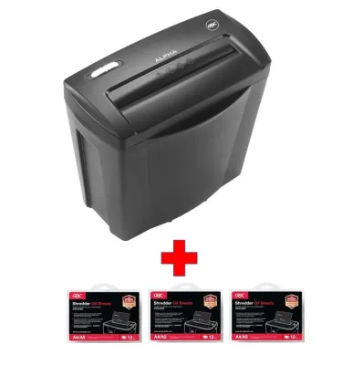 GBC Alpha Confetti Paper Shredder | Exclusive Model | Shreds Cards | Ideal For Home and Office Use | 1 Year Warranty