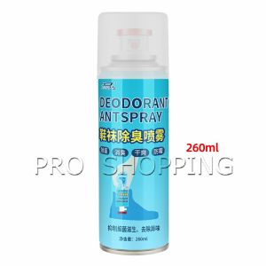 Pro สเปรย์ดับกลิ่นรองเท้า ซิลเวอร์ไอออนระงับกลิ่นกาย  ดับกลิ่นรองเท้าหนัง shoe deodorant