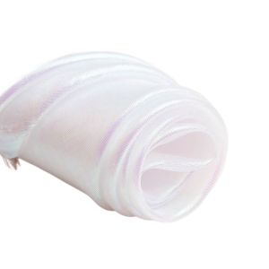 FUTUI Soft Transparent Colorful Fluorescent Shiny DIY Tulle Roll Gauze Fabric Voile For Stage Wedding Decor