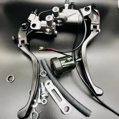 COD Brake Master w/ Mirror Clamp RCS19 Corsa All Black