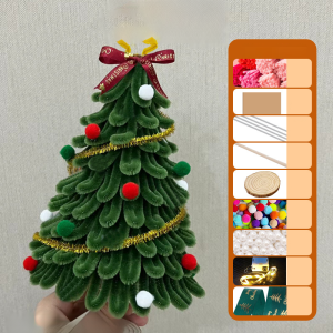 แพ็คเกจวัสดุตกแต่งต้นคริสต์มาส เครื่องประดับแท่งบิดขนาดเล็ก