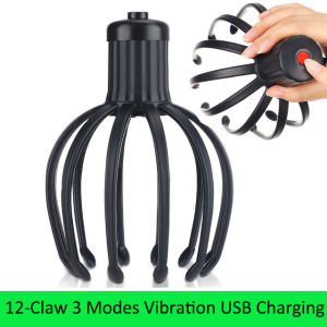 เครื่องนวดหนังศีรษะแบบสั่นสำหรับเครื่องนวดศีรษะที่เกาหัว Relief ความเครียดความเหนื่อยล้าอุปกรณ์ดูแลสุขภาพผมผ่อนคลาย