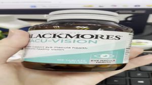 VIÊN UỐNG BỔ MẮT DƯỠNG MẮT TĂNG CƯỜNG THỊ LỰC MACU VISION BLACKMORES - ✔️Chống mỏi mắt hoa mắt cho người hay dùng điện thoại vi tính thức đêm làm việc ✔️Giảm căng thẳng thị lực cho các bạn đến giai đoạn ôn thi
