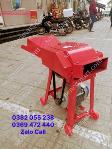 Máy băm cỏ lô cuốn nhanh khỏe cho hộ kinh doanh