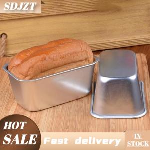 SDJZT 1 cái khuôn hộp vuông dụng cụ nướng bánh khuôn bánh mì phô mai chống dính bằng hợp kim nhôm Khuôn nướng bánh nhà bếp tự làm