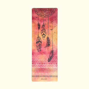 Soul Flow Dreamcatcher PU Rubber Yoga Mat Non Slip