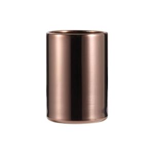 K10SEQ Thép không gỉ Giá đỡ nĩa trái cây Phong cách châu Âu tối giản Lớp hoàn thiện mạ titan Giá đựng dao dĩa Di động Cấu trúc hình trụ Hộp đựng tăm Cốc đựng dụng cụ nhà bếp
