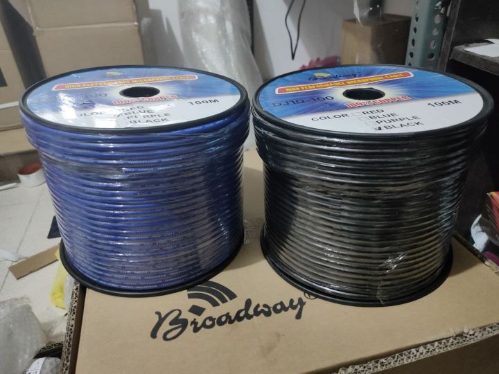 1 METER/LOT (PER METER ) BROADWAY STEREO MICROPHONE CORD / CABLE HEAVY