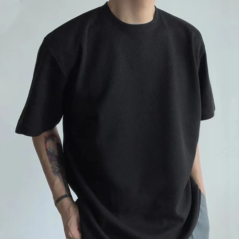 Plain black outlet t shirt style