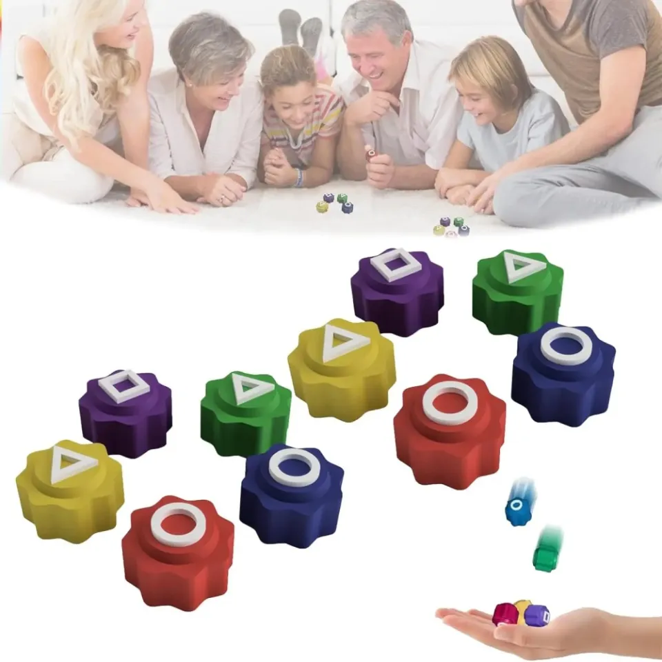Gonggi – Koreanisches Steinefang-Spiel, 6 Bunte Steine, Tragbares Geschicklichkeitsspiel Für Kinder & Erwachsene