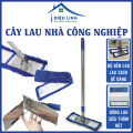 Cây Lau Nhà Công Nghiệp San Hô 45cm, 65cm Sợi Microfiber, Chổi Lau Nhà Tự Vắt 360 Độ Siêu Sạch Siêu Thấm Hút Hiệu Quả Dieulinhshop. 