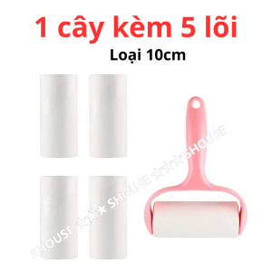 Cây lăn bụi quần áo siêu dính sử dụng tốt cho đệm gối thú cưng thảm ghế sofa