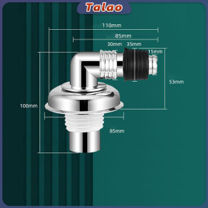 Talao Washing Machine Floor Drain Connector Deodorization Anti-Overflow Three-Way Dual-Use Floor Drains