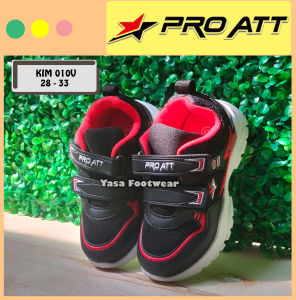 Yasa Footwear - Sepatu Anak PRO ATT KIM 010V 28-33 /Sepatu Anak /Sepatu Sekolah /Sneakers /Sepatu Karakter /Sepatu Warna/Sepatu Perekat /Sepatu Murah