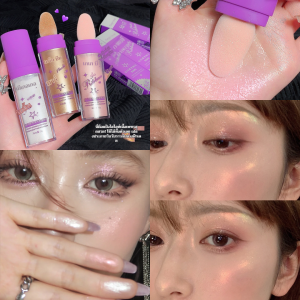 ตบแป้ง ซ่อมแซม ธรรมชาติสามมิติ แต่งหน้า เพิ่มความสดใส ผลกระทบ