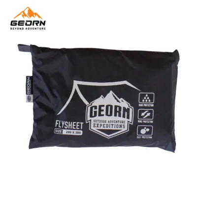 GEORN – Flysheet Tenda Darurat 200x300cm Taslan Korea Waterproof Anti Sobek Camping Hiking