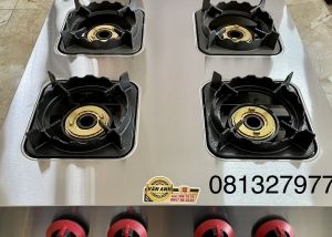BẾP KHÒ 4 LÒ BẾP CÔNG NGHIỆP 4 CỬA ( VUÔNG CAO CẤP)