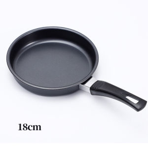 Compact Non-stick Mini Skillet 14/16/18cm with Handle - Induction Gas Electric Stove Compatible Easy-Clean Cookware