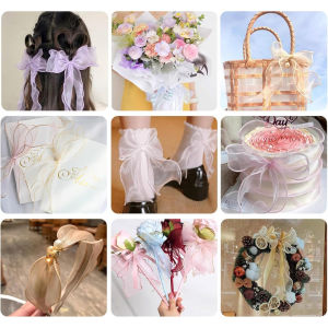 ม้วนริบบิ้นผ้าซาติน 40 มม. 10 หลา ต่อม้วน สําหรับตกแต่งงานแต่งงาน งานวันเกิด วันวาเลนไทน์ ริบบิ้นห่อเค้ก ริบบิ้นห่อข DIY