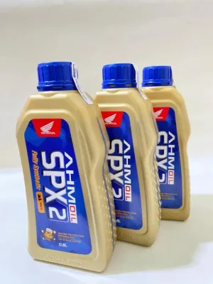 HARGA ISI (3PCS) - OLI AHM HONDA SPX2 MATIC 800 ML 10W-30 SL FULLY SYNTHETIC KHUSUS HONDA MATIC DLL