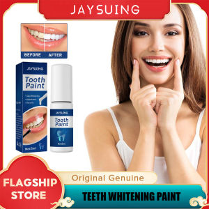 Jaysuing Tooth Whitening Paint Remove Plaque Stains Yellow Teeth Dirt Sensitive Mouth Breathing Freshene Oral Care 5ml