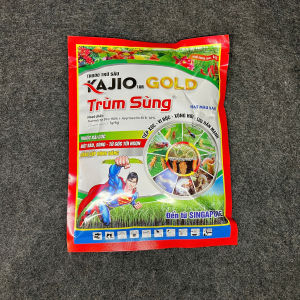 Kajio 1GR Gold Trùm Sùng | Thuốc rải gốc hạt xanh hỗ trợ kiểm soát sùng đất tuyến trùng sâu hại rễ trên mía khoai mì khoai lang ngô lúa cà phê hồ tiêu rau màu