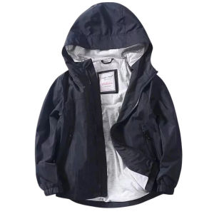 Jaket untuk anak laki laki dan  perempuan  umur 3 - 12 Tahun Bahan  Parasut ZN  Dalam flecee atau sweater  Polos Ternyaman dipakai saat dingin dan tidak gerah dimusim panas