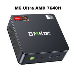 GMK NucBox M6 Ultra AMD Ryzen 5 7640H MINI PC DDR5 4800MHz WIFI6 BT5.2 Dual 2.5G LAN MINI PC
