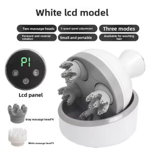 TurTle Electric Head Massager / Waterproof / Multi-Purpose Kneading Rechargeable Head Massage
