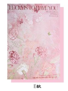 Ximeng Garden Oil-Painting Style Flower Bouquet Wrapping Paper Gift Wrapping Papers (Floral Craft Gift Packaging)