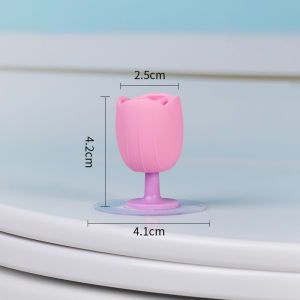 Alat Pengangkat Tutup Toilet Bentuk Bunga Anti Kotor Untuk Kamar Mandi